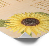 18 Tableaux Tableau de sièges Fleur de soleil en b (Coin)