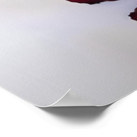 18 Tafel Rode roodroodroodroodbruiningspremie Poster (Hoek)