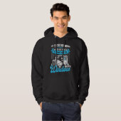 18 Wheeler for a Truck Driver Hoodie (Voorkant volledig)