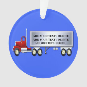 18 Wieler - Semi-aanhangwagen - Ornament vrachtwag