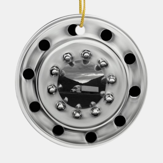 18 Wielin' Keramisch Ornament (Voorkant)