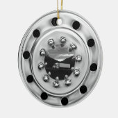 18 Wielin' Keramisch Ornament (Links)