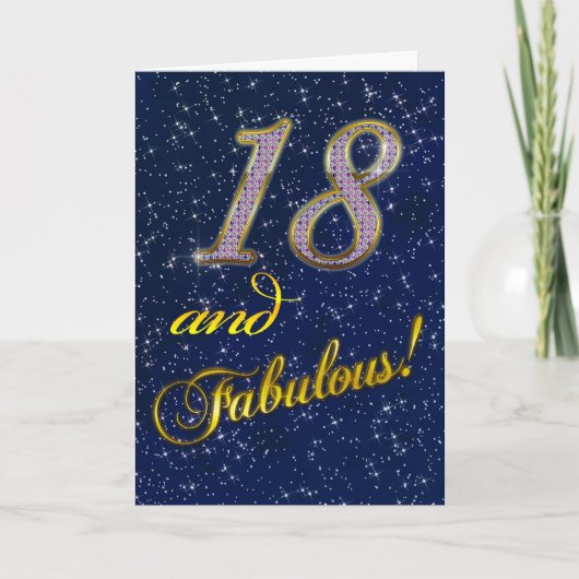 18de de partijUitnodiging van de Verjaardag (Voorkant)