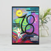 18de partij kaart (Staand voorkant)