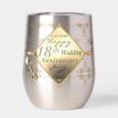 18e anniversaire du Mariage oculaire du chat (Arrière)