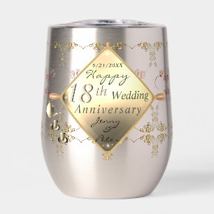 18e anniversaire du Mariage oculaire du chat