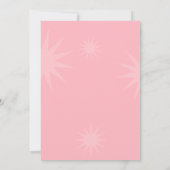 18e anniversaire Floral Rose Gold Invitation (Dos)