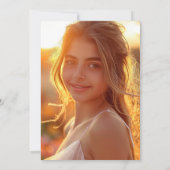 18e anniversaire Invitations multicolores (Dos)