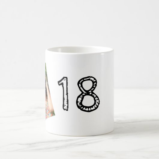 18e anniversaire PHOTO Mug (Centre)