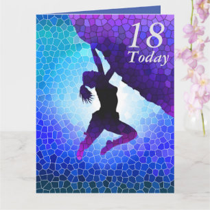 18e 'Birthday bouldering'-kaart Kaart