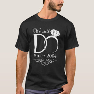 18e bruiloft Jubileum we doen nog steeds 18 jaar s T-shirt