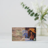 18e CORP Chaplain Visitekaartje GW Praying (Staand voorkant)