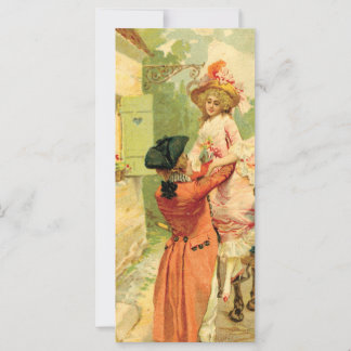 18e eeuw Carriage Photo Card
