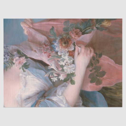 18e eeuw Maiden Tissuepapier (Voorkant)