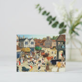 18e eeuw Masterrundvleesmarkt Briefkaart (Staand voorkant)