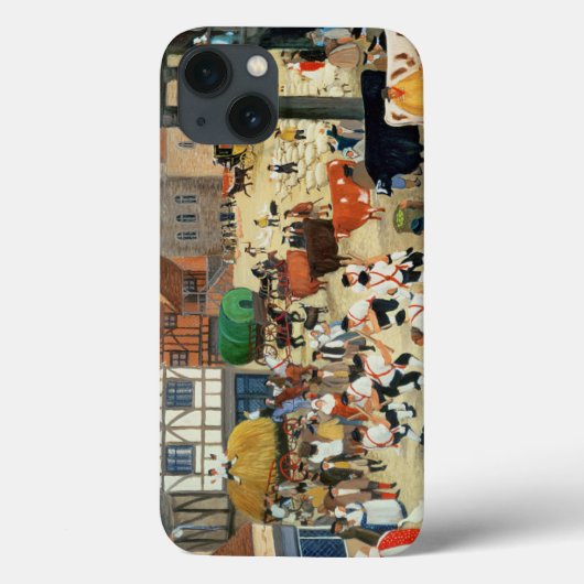 18e eeuw Masterrundvleesmarkt Case-Mate iPhone Case (Achterkant)