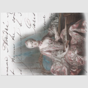 18e eeuw Royal Ephemera French Tissuepapier