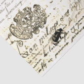 18e eeuw Royal Ephemera Pompadour Tissuepapier (Detail)