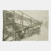 18E EEUW VAN HET Antiek WETENSCHAPPELIJK SCHEPPEN  Theedoek (Horizontaal)