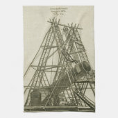 18E EEUW VAN HET Antiek WETENSCHAPPELIJK SCHEPPEN Theedoek (Verticaal)