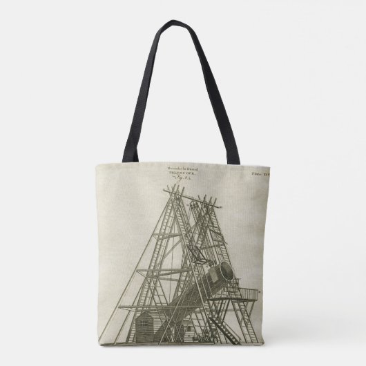 18E EEUW VAN HET Antiek WETENSCHAPPELIJK SCHEPPEN Tote Bag (Achterkant)