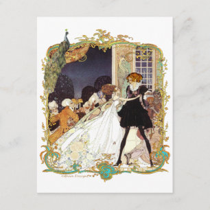 18e eeuw Wedding/Costume Ball Uitnodiging