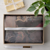 18e-eeuwse Elegante partij decoupage Tissuepapier (Geschenk)