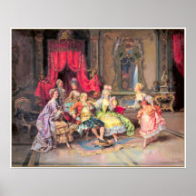  18e-eeuwse feestscène