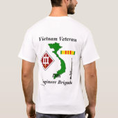 18e Engineer BDE W T-shirt (Achterkant)
