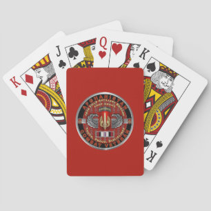 18e Field Artillery Brigade Afghaistan Veteraan Pokerkaarten