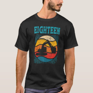 18e graafmachine voor de opgraving van de vogelsta t-shirt