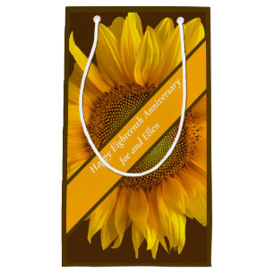 18e Jubileum Zonnebloem Klein Cadeauzakje