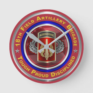 18e Luchtmobiele Brigade Veldartillerie Ronde Klok