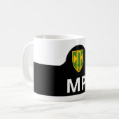 18e Mok van de militaire politie Brassard Coffee (Voorkant links)