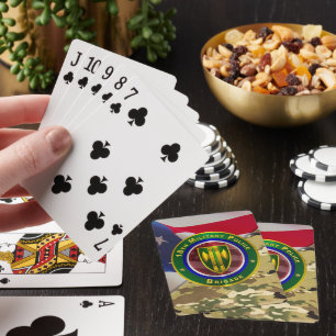18e MP Militaire Politie Brigade Pokerkaarten