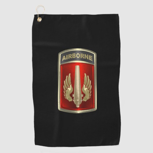 18e veldartillerijbrigade, luchtbrug golfhanddoek (Voorkant)