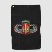 18e Veldbakkerijbrigade, pompoen aan boord Golfhanddoek (Voorkant)