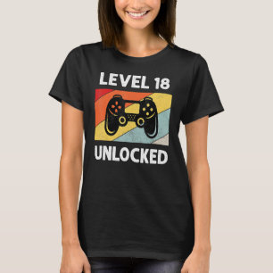 18e verjaardag 18-jarige tieners t-shirt
