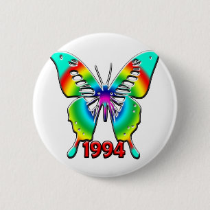 18e verjaardag, 1994 ronde button 5,7 cm