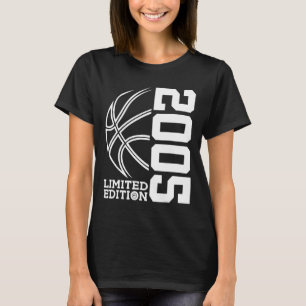 18e verjaardag Basketbal Limited Edition 2005 T-shirt