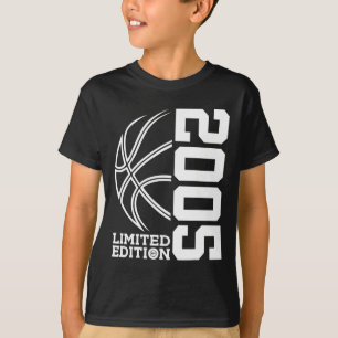 18e verjaardag Basketbal Limited Edition 2005 T-shirt