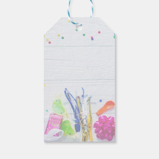 18e verjaardag cadeaulabel (Achterkant)