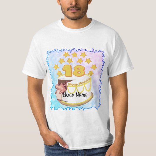 18e Verjaardag Feest T-shirts (Voorkant)