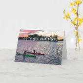 **18e VERJAARDAG** GA UIT EN VIER "JOU" Kaart (Gele Bloem)