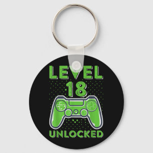 18e verjaardag Game Lover 18 jaar oude Gamer Citaa Sleutelhanger