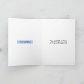 18e verjaardag op maat gesneden add name computing kaart (Binnen)