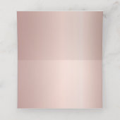 18e verjaardag roos gouden glitter roze glans (Binnenkant ongevouwen)