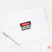 18e verjaardag Stickers (Envelop)