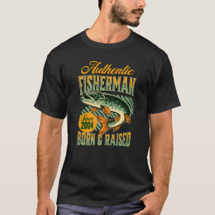 18e verjaardag van de visserij op 18 jaar Gevist s T-shirt