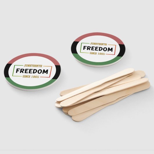 18e verjaardag van de Zwarte Vrijheid Handwaaier (Niet-gemonteerd)